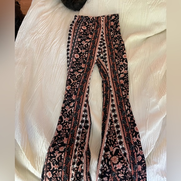 Multicolor flared soft leggings - Picture 2 of 6